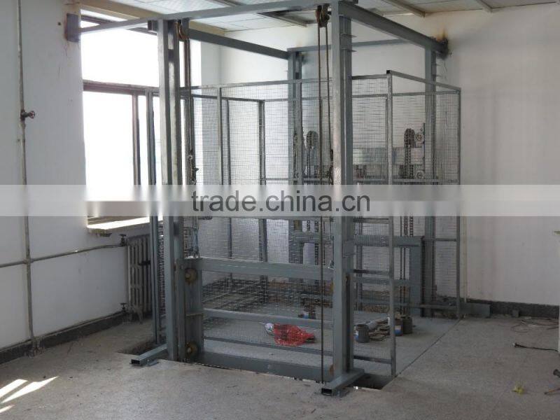 Cargo lifting equipment/guide rail cargo lift