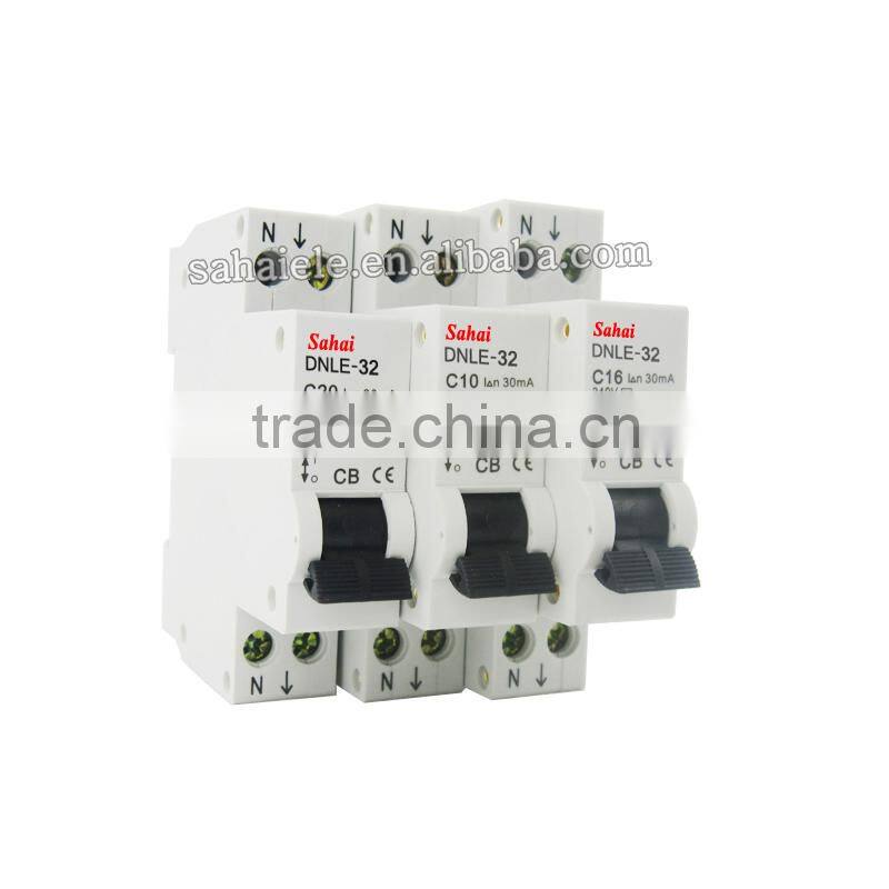 3kA, 30ma 50Hz RCBO Earth Leakage Circuit Breaker