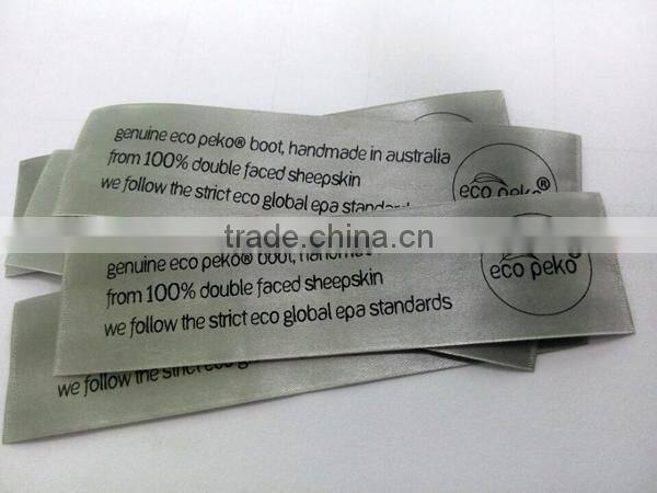 print label , garment print label, clothing print label