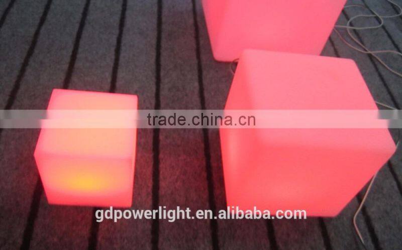 LED light decotative cube with remote control C002