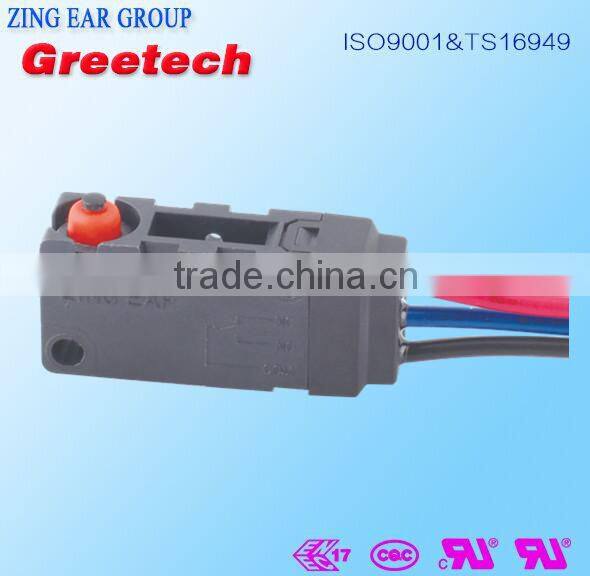 micro switch t85 5e4 / push button snap action micro switch / miniature on off micro switch