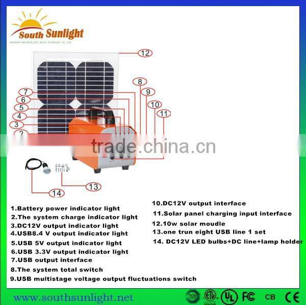 plug and play solar home system , solar home lighting system ,solar system for home