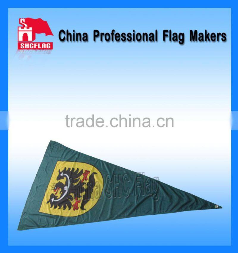 China manufacture direct factory price outdoor triangle banner
