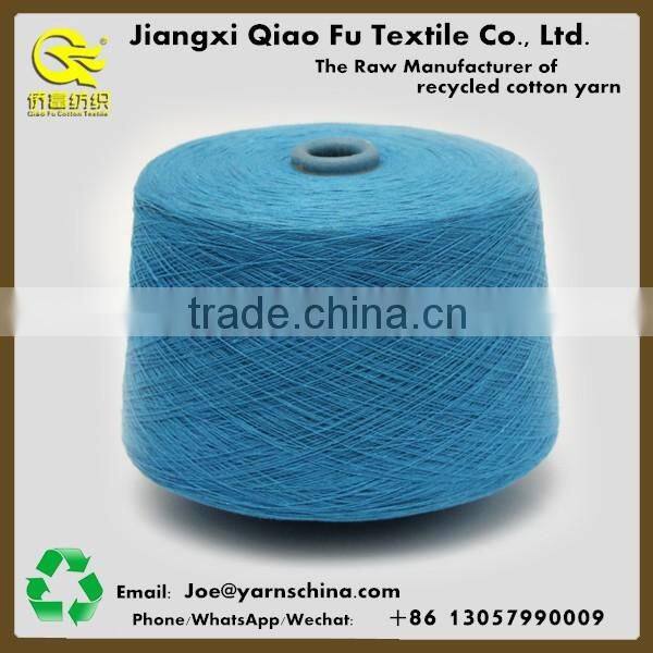CVC/TC recycled cotton yarn for glove