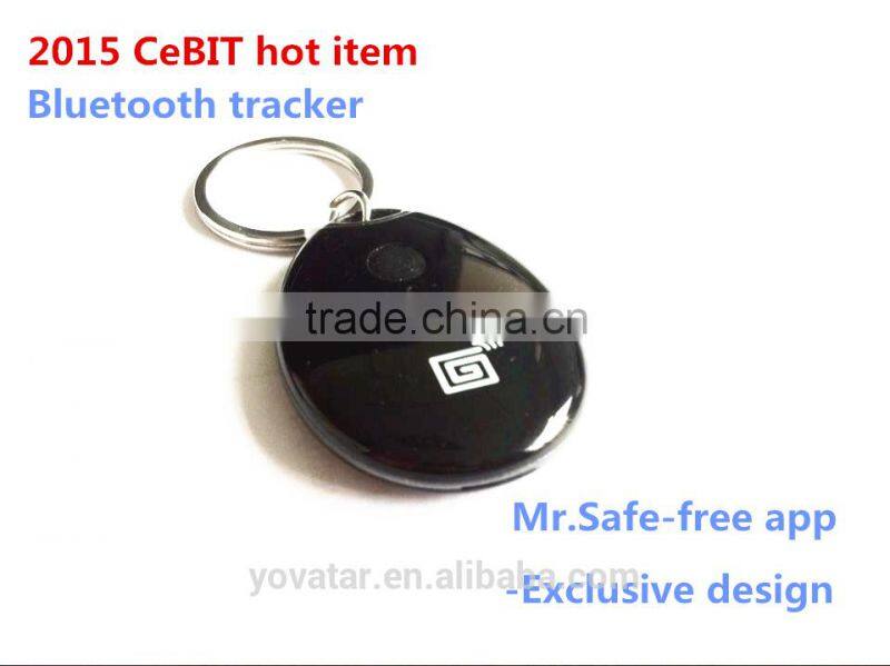 Mini pet bluetooth tracker, child/kid/pet/wallet anti lost alarm tag tracker