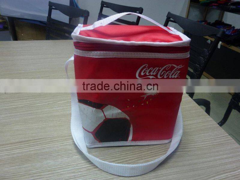 2016 Outdoor fitness insulated lunch bag cooler bag wine bottle cans bag