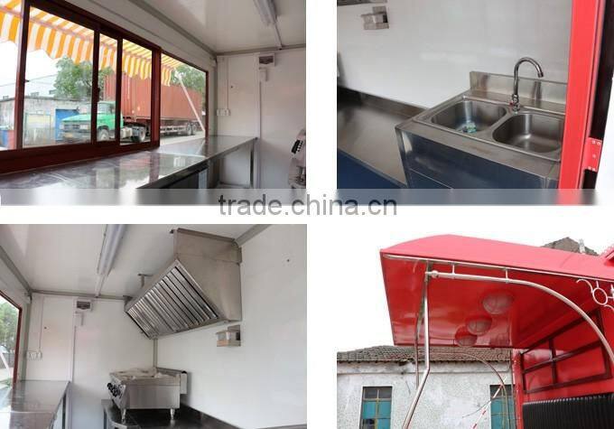 Best Designer mobile vintage food cart kebab van for sale snack food truck