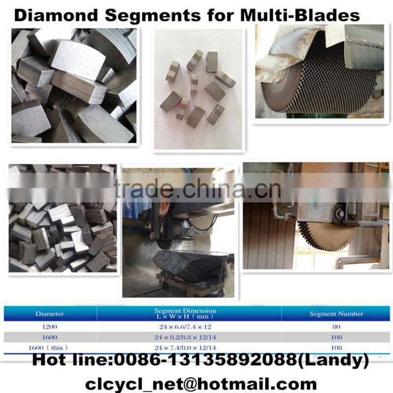 Multi-Saw Blades diamond segments