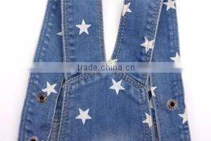 2016 kids Jeans for girl children denim dress Denim latest jeans tops