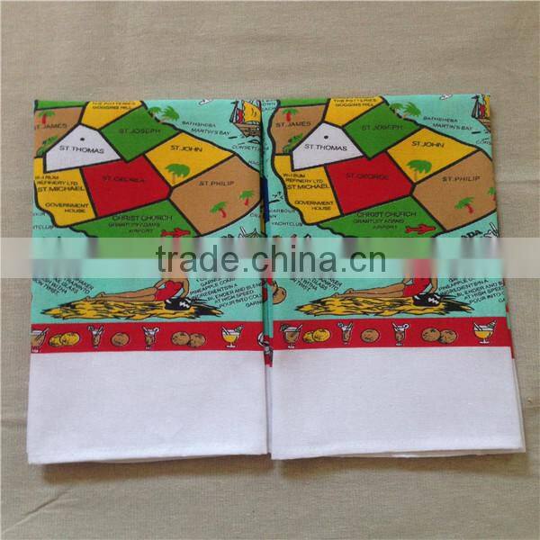 high quality printing tea towel/kitchen towel