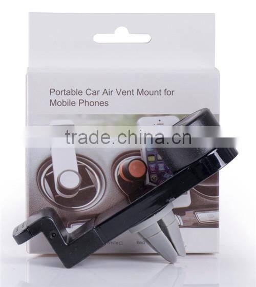 Mini Round Air Vent Universal Smartphone/Mobile Phone Car Mount Holder