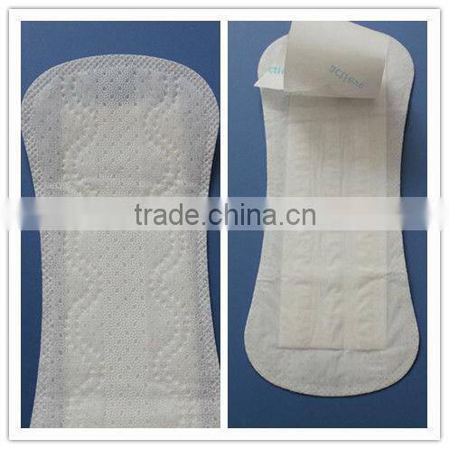 155mm sanitary panty liner with CE,FDA