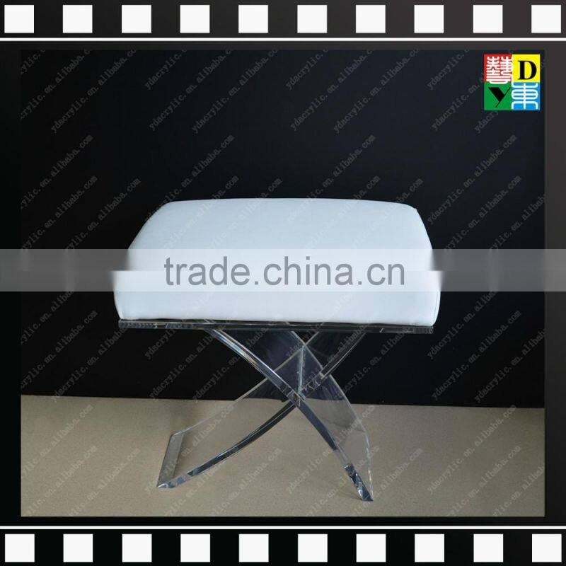 Creative Sunshine Yellow acrylic plexiglass PMMA little stool