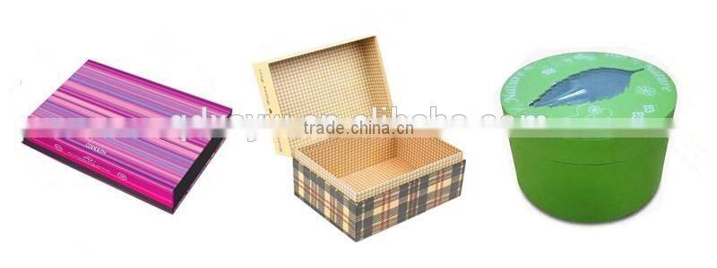Jewelry Box Cardboard Box With Plaid From Factory