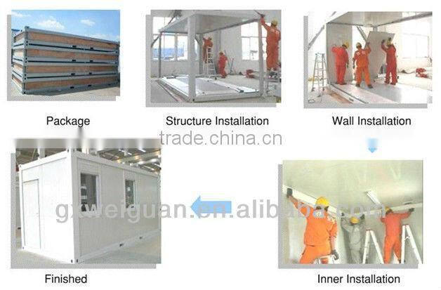 International shipping container house from china