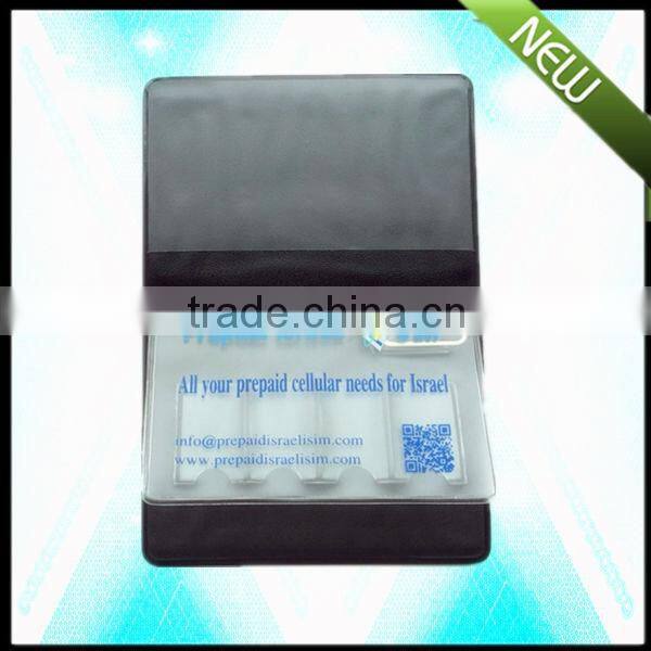 Multi pages sim cards holder