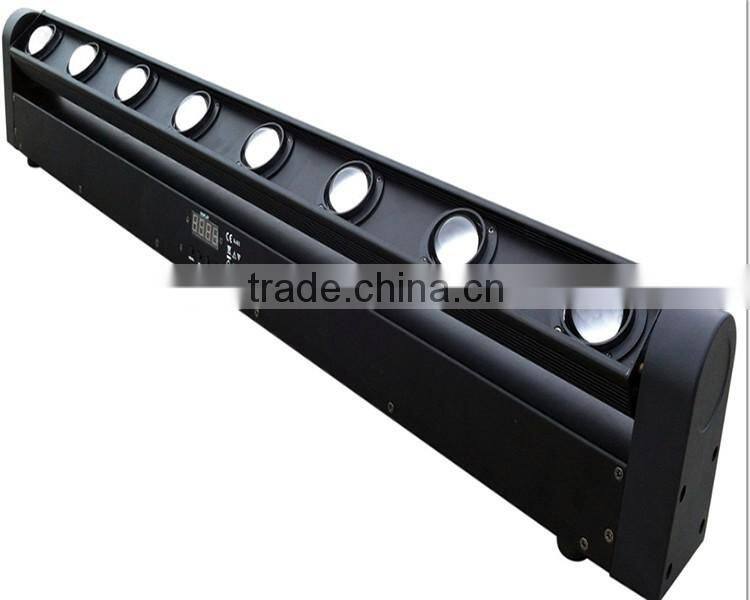 cheap 8 pcs 10W RGBW 8 pixels 4in1 led beam bar moving head stage light