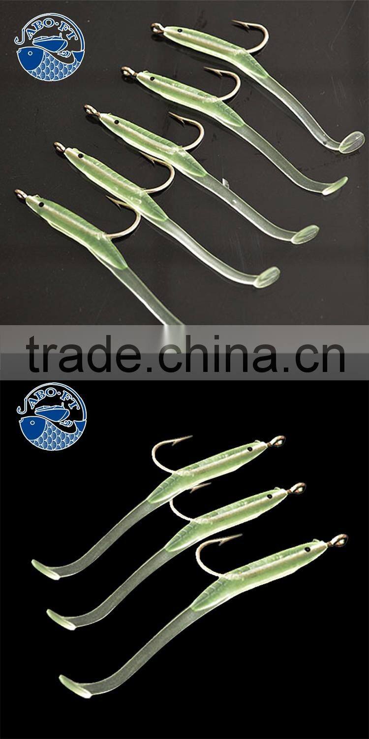 2016 wholesale price newest lightest artifical soft eel fishing lure