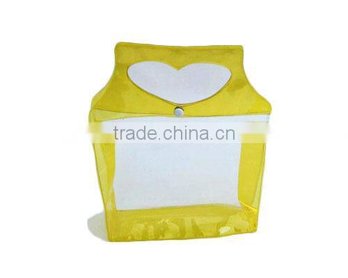 PVC button bag for promotion item , gift , toy , stationery series , swimming products
