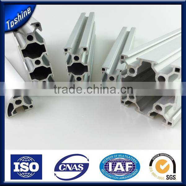 customized anodise T shape Industrial 6000 Series Grade aluminum extrusion profile