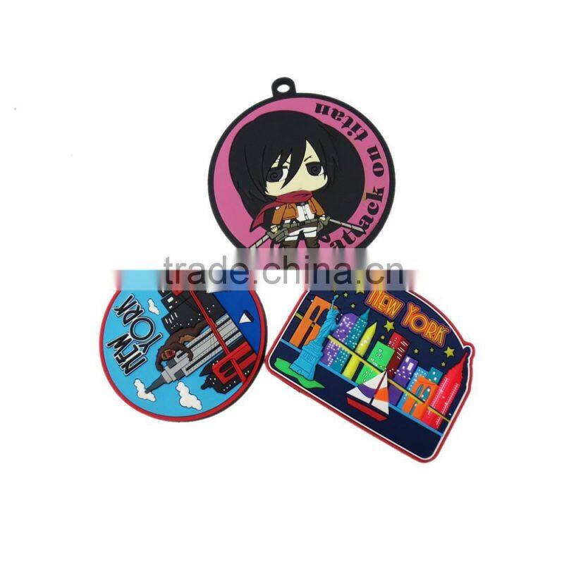 Top Quality Promotional Silicone Luggage Tag