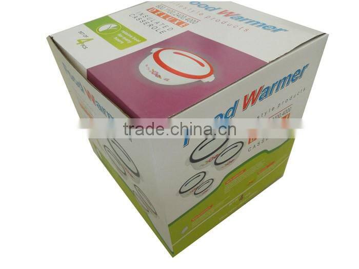 New design colorful stainless steel food container