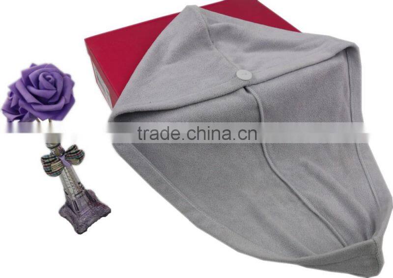 400 gsm sanding microfiber Hair Wrap Drying Bath Spa Head Cap Towel