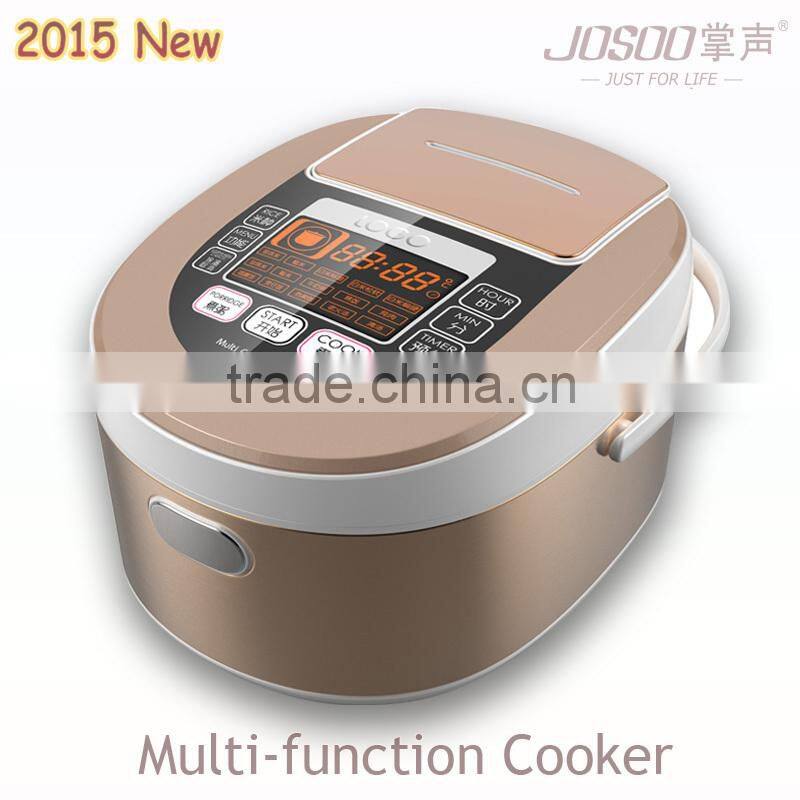 4L Cast iron pressure cooker( New deign with multi function cooker)