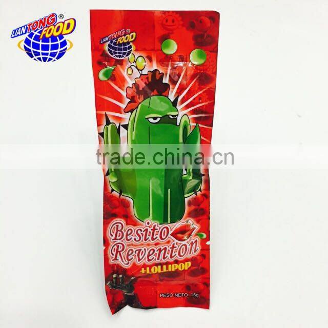 15g Plants V.S. Zombies magic popping candy(with lollipop)
