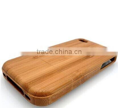 Bamboo natural color phone case for iphone 4/4s