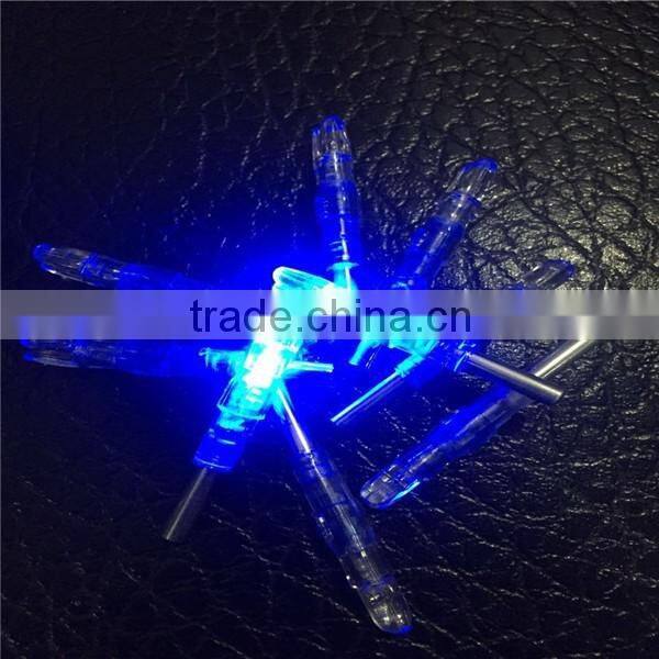 Blue LED Arrow Nocks with Automatic light up