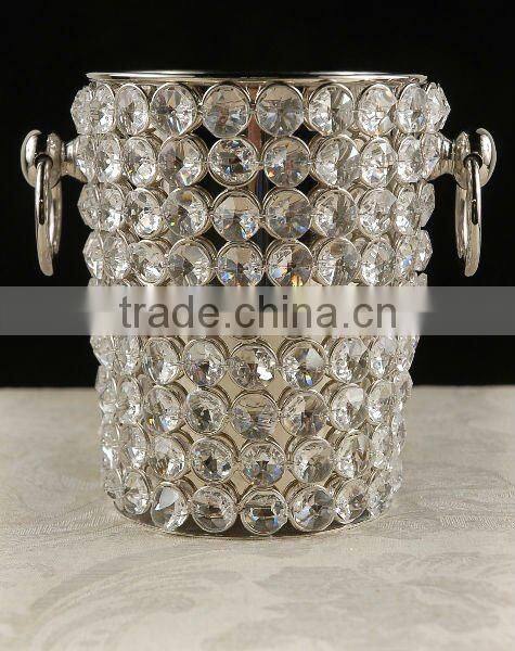 Ice Bucket, Small Wine Bucket, Crystal Wine Bucket