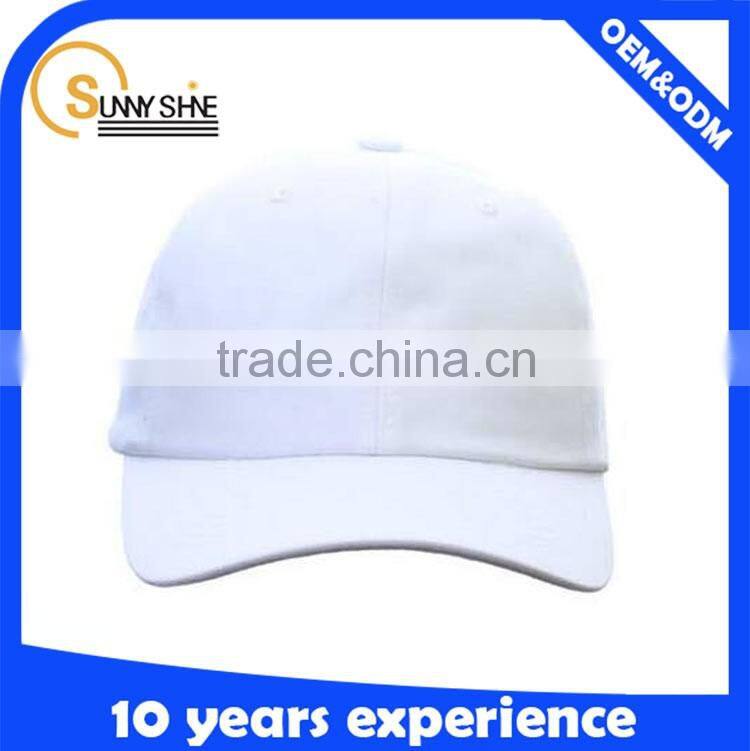 High quality cotton baseball cap for 2016 custom embroidery letter unconstructed baseball cap