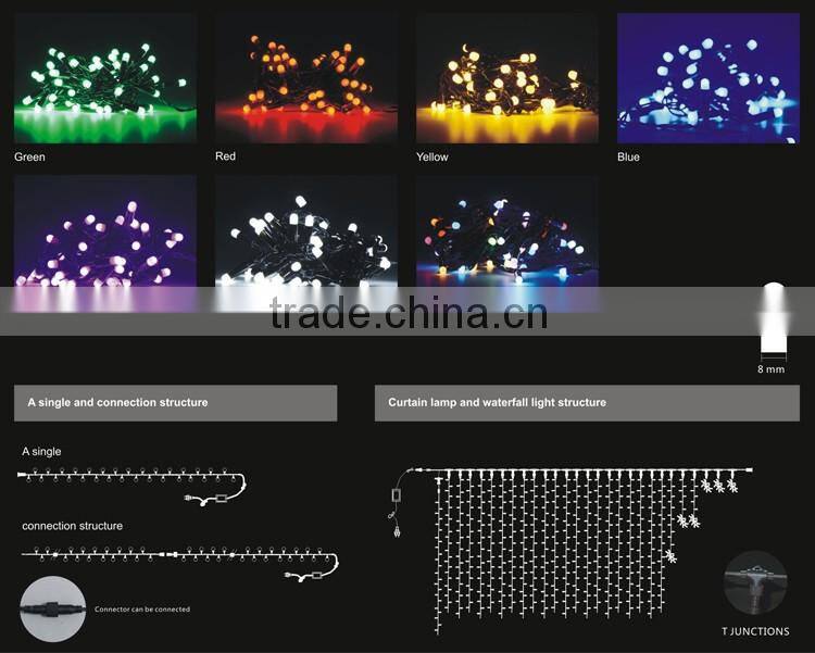 led big ball lamp string