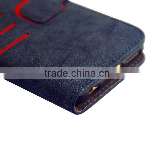 Luxury Magnetic Flip Cover Stand Wallet Leather Case For Apple iPhone 6 6S PLUS