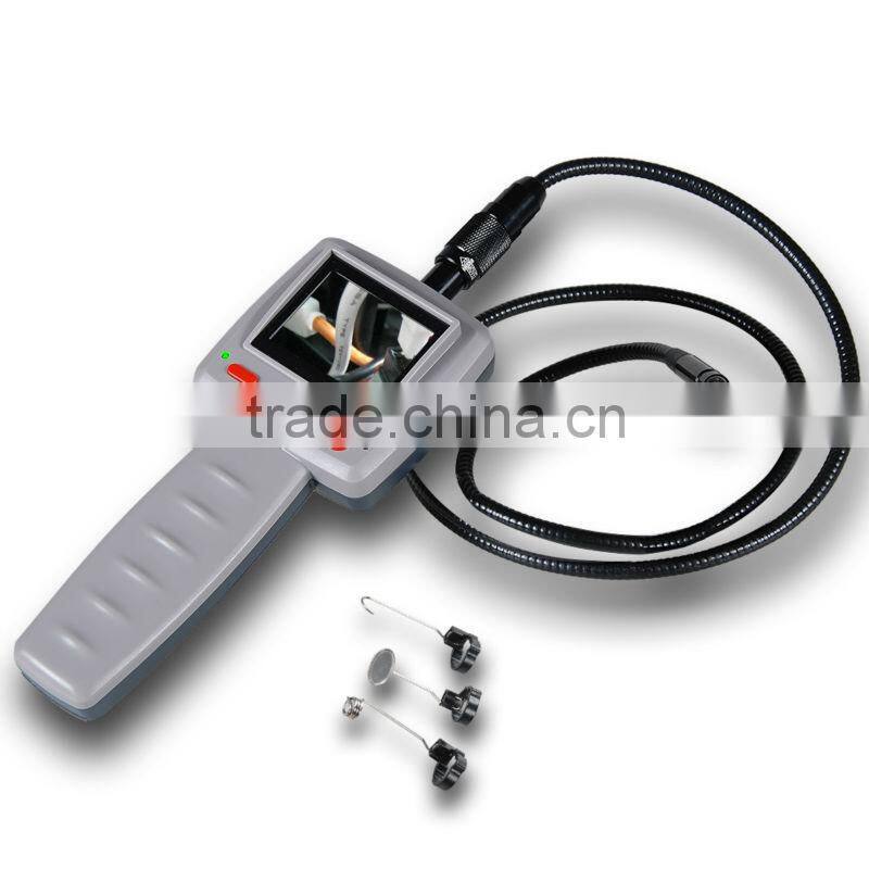 2.4" LCD Video Borescope Endoscope Snake Pipe Cable Inspection Camera
