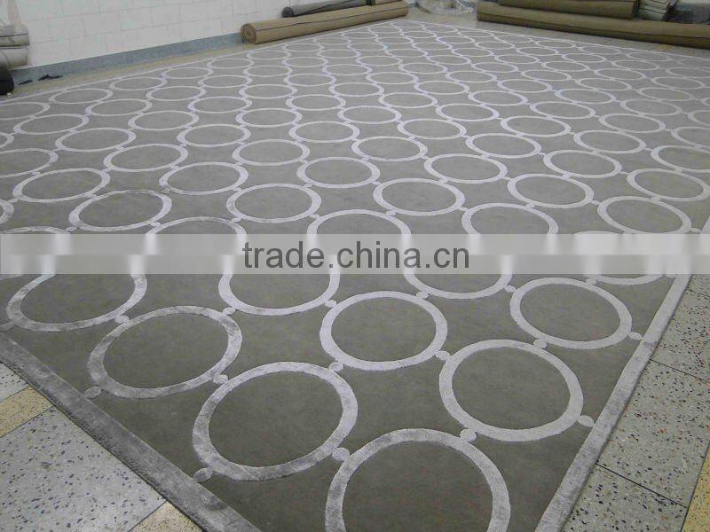 835 Beige fine quality made with wool & Silk