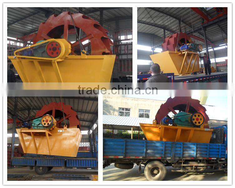 Wheel bucket sand washing machine with competitive price