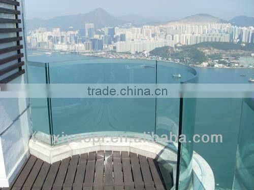 High Quality CE EN12150 Accredited Pool Fence Glass Panels