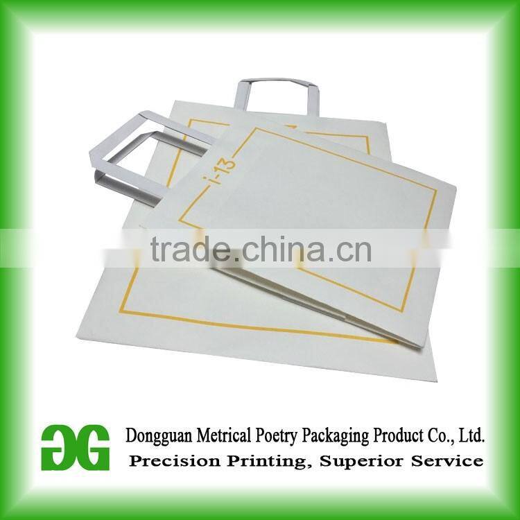 Fashion paper bag waist pants/paper bag curls/shopping bag in China