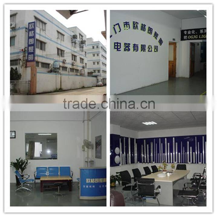 Striped tri-proof led light for Exhibition Hall Parking place Gas station