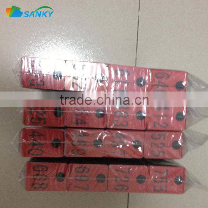 Engraving Color Number Key Tags For Gym Lockers