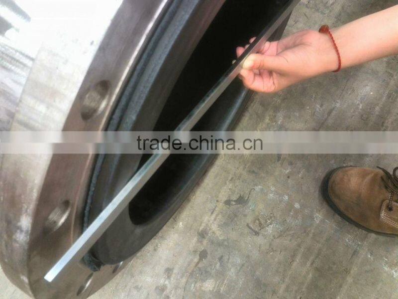 High pressure large diameter UHMWPE steel composite pipe