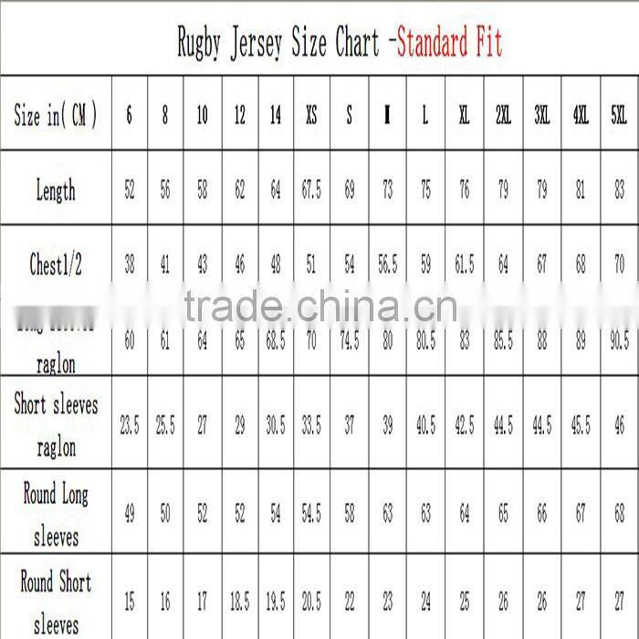 hot sale professional team set rugby jersey