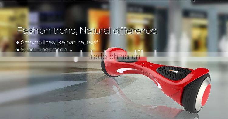 10km/h speed bluetooth 4.0 2 wheel electric self-balance scooter