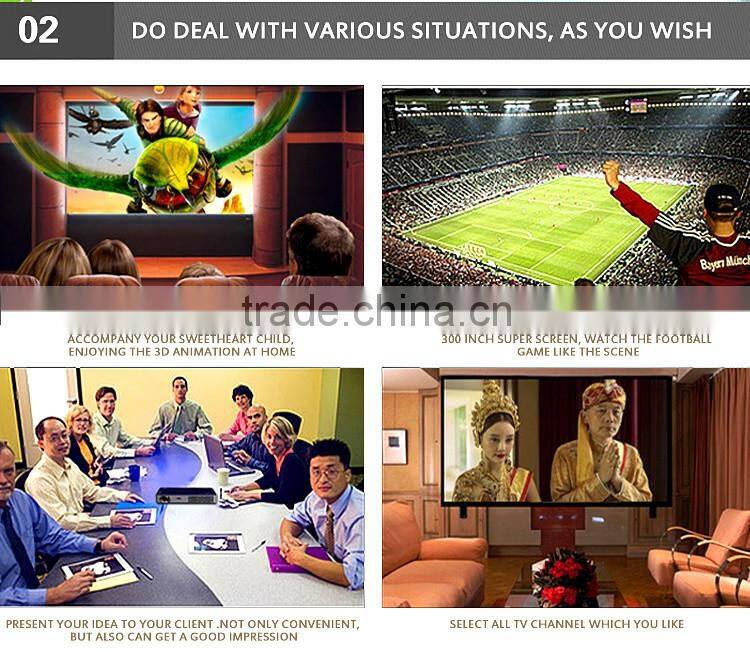 2015 New arrival video projector full hd 3d led projector support 1080P for Home Use Eaducation Meeting Tablet