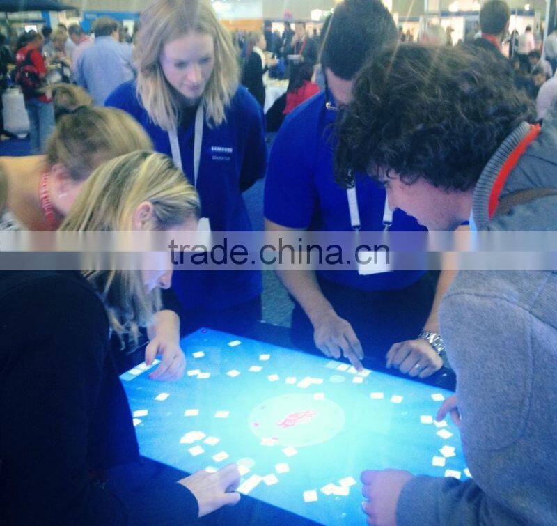70inch window glass display 3D holographic priojector IR touch screen multi touch screen