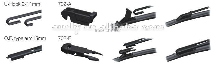 Wholesale factory high quality OEM windshield clear view wiper blade