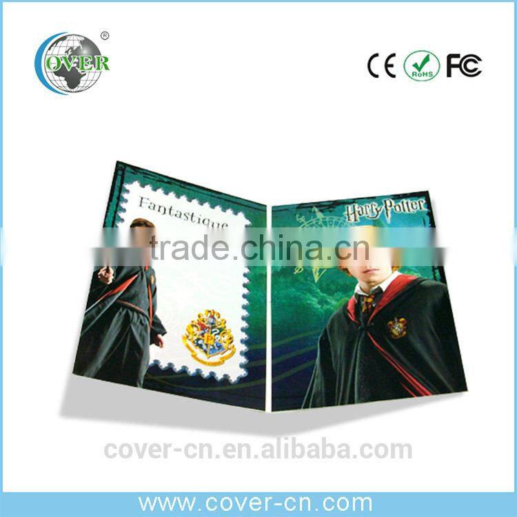 Custom 2015 Newest christmas music greeting card New Year sound voice recording card