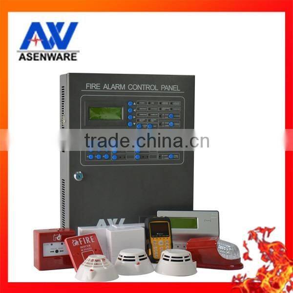 2 wire 100 addresses addressable Fire Alarm Control Panel connect addressable parts